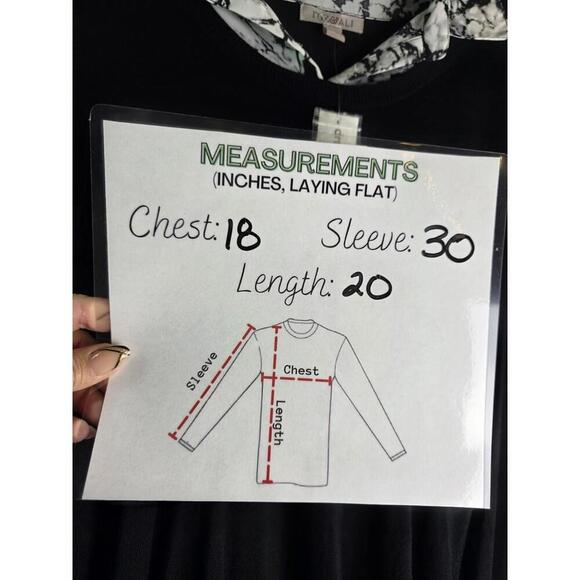 Women's Roj & Ali Black Crew Neck Lightweight Pullover Sweater in Size M - Picture 7 of 9